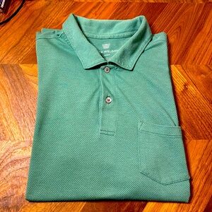 Mack Weldon Vesper Polo Green Colour Size L